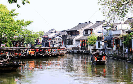 著名旅游古镇西塘景区图片