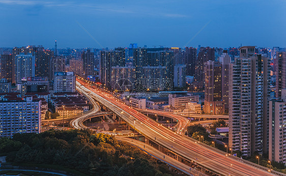 上海城市交通高架桥图片