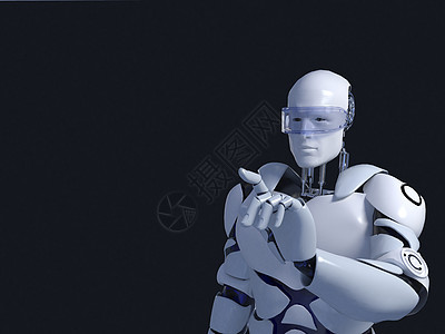 智能机器人背景图片