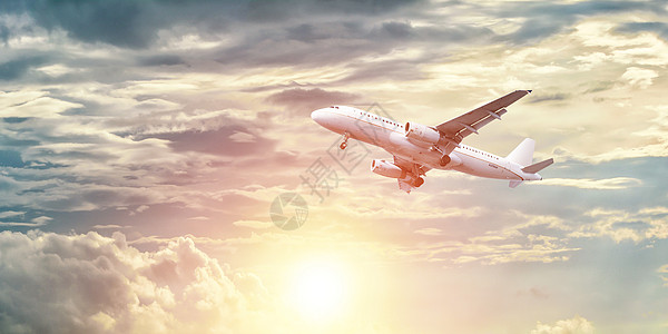 云中歌科技航空背景设计图片