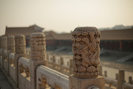羊毛细节故宫桥头柱背景