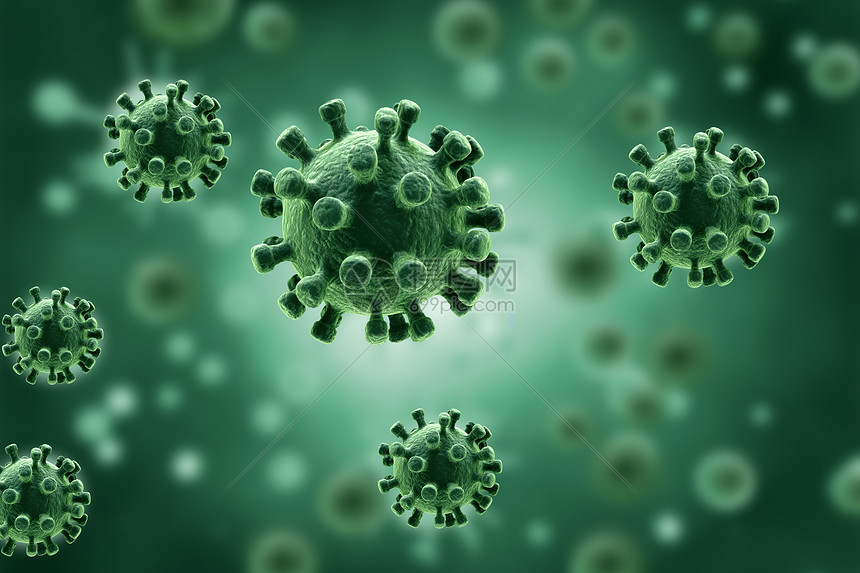 病毒细菌背景图片