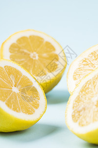 柠檬静物背景图片