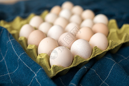 鸡蛋盒鸡蛋背景