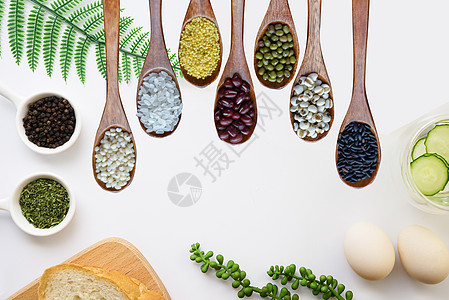 燕麦豆浆健康饮食设计图片