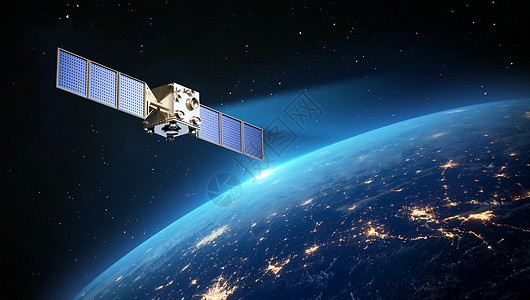 卫星科技 背景图片