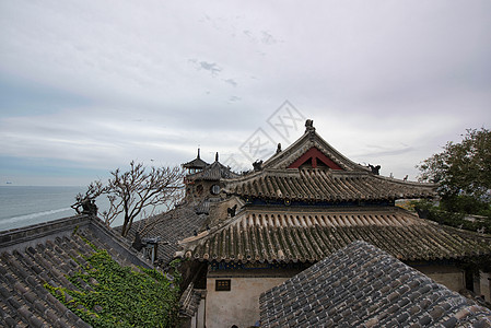 蓬莱阁景点哈仙岛高清图片