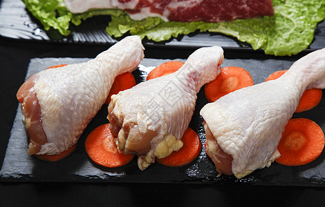 生鲜食材禽类肉类冷冻鸡高清图片
