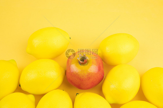 仿真水果柠檬石榴图片