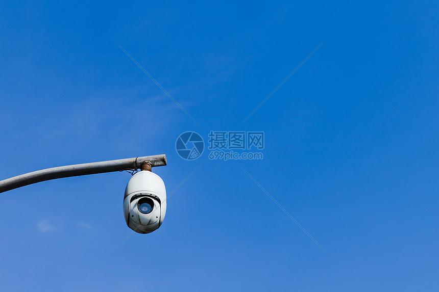 上海城市监控特写图片