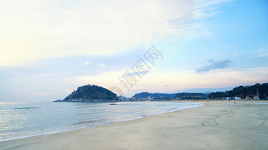 韩国仁川海滨风光图片