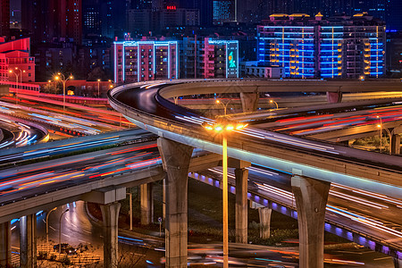 武汉城市高架桥图片