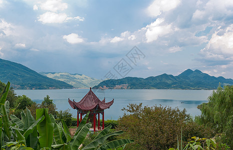 湖北黄石阳新仙岛湖风景高清图片