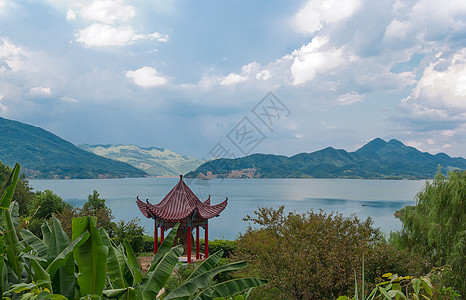 湖北黄石阳新仙岛湖风景图片