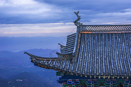 大理宾川鸡足山背景图片