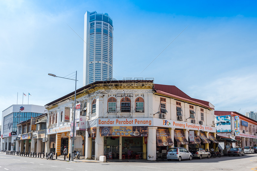 马来西亚槟城街景