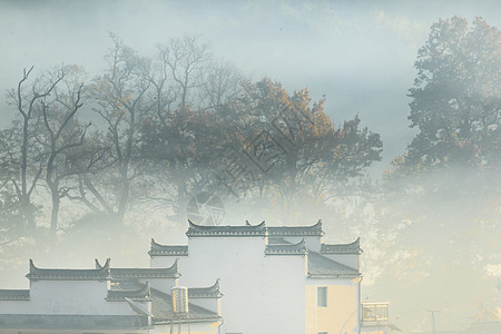 乡村人文婺源背景