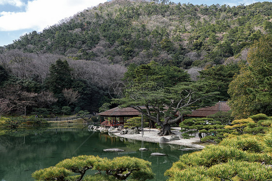 日本花园园林景观图片