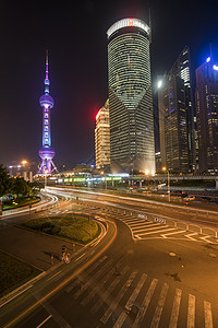 现代城市上海图片