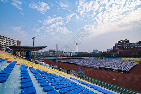 中国八一建军节运动会升旗仪式背景