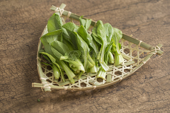 绿色蔬菜鸡毛菜图片