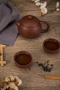 茶叶绿茶背景图片