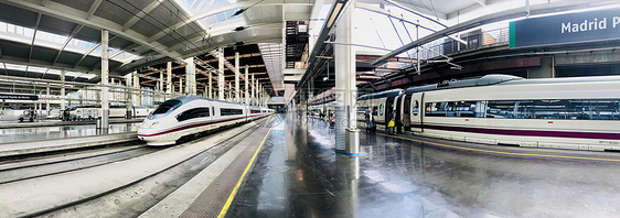 西班牙高铁站图片