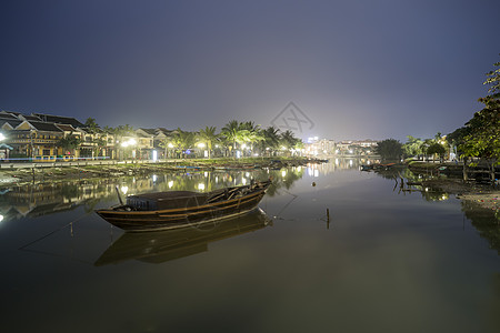 越南会安古镇风光背景