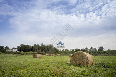 草环莫斯科金环小镇风光背景