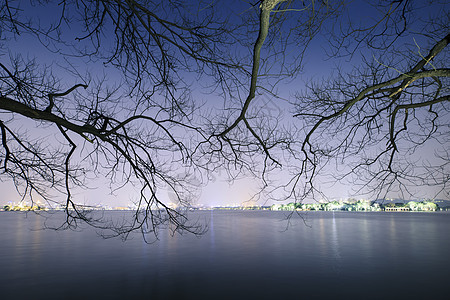杭州西湖风光背景图片