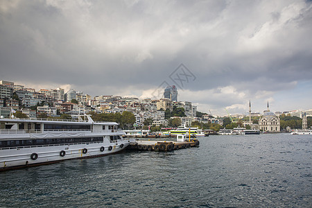 土耳其 伊斯坦布尔博斯普鲁斯海峡风光图片