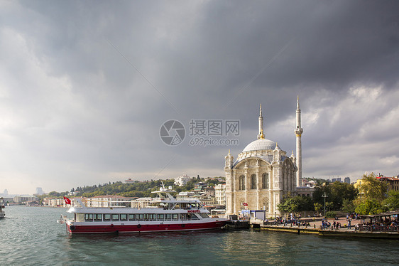 土耳其 伊斯坦布尔博斯普鲁斯海峡风光图片