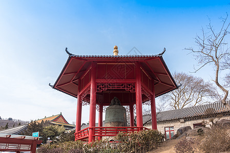 山东青岛湛山寺图片