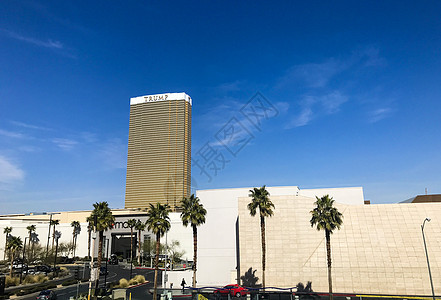 拉斯维加斯特朗普国际酒店背景图片