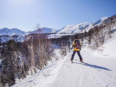 梅池高原滑雪场高清图片