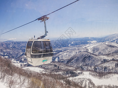 滑雪道梅池高原滑雪场背景