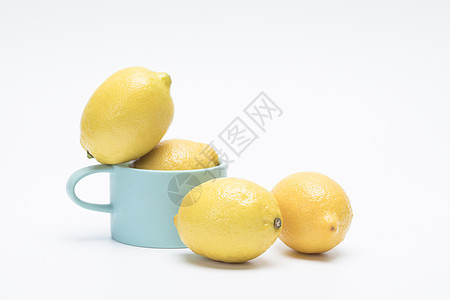 水果柠檬静物图片