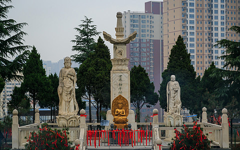 青龙寺背景图片