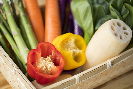 营养丰富的各种蔬菜图片