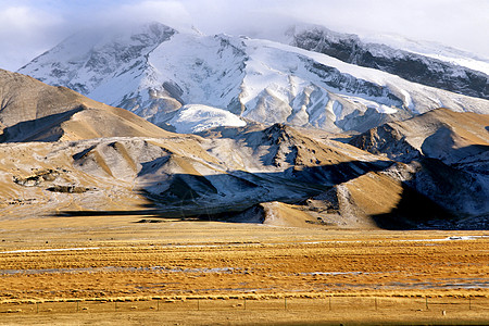 福州金山喀什风景集锦背景