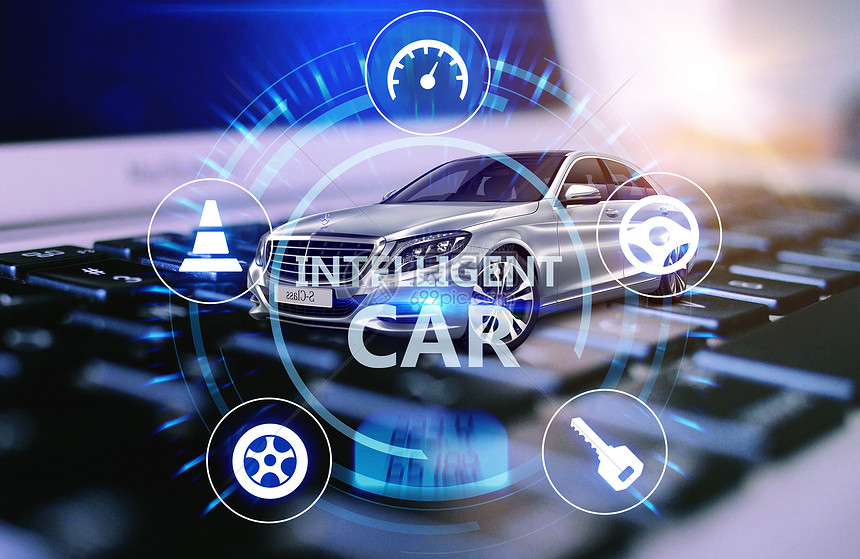 智能汽车图片素材-正版创意图片500878465-摄图网