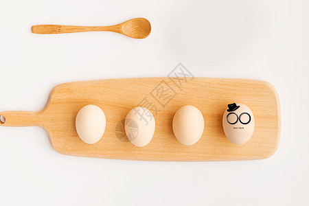 创意鸡蛋背景图片