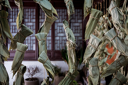 粽子龙舟端午节粽子题材素材背景