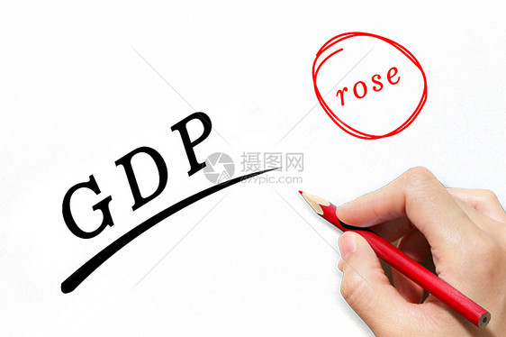 手写GDP图片