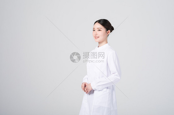 医护人员女护士形象棚拍图片