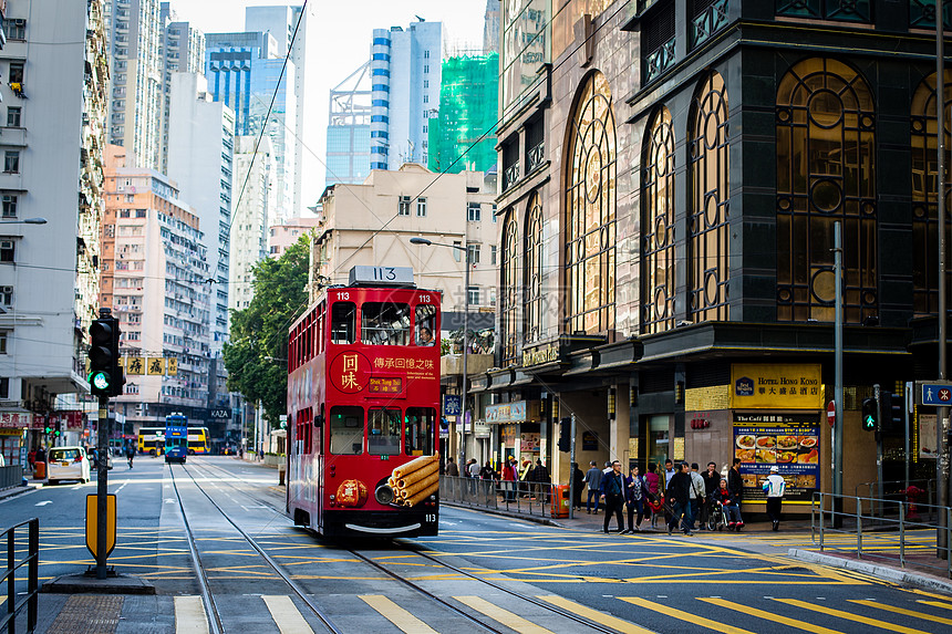 香港 轨道电车图片