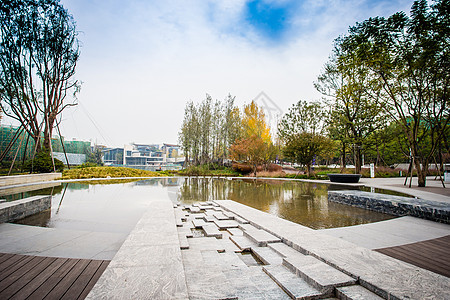 麓湖景色图片