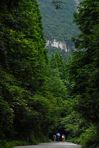 四川彭州银厂沟景区图片