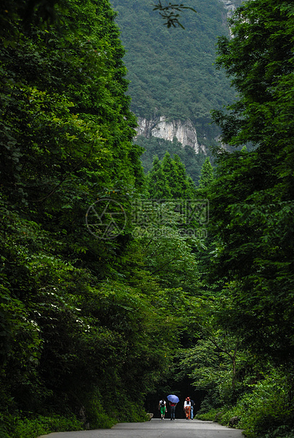 四川彭州银厂沟景区图片