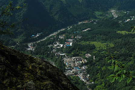 四川彭州银厂沟景区图片